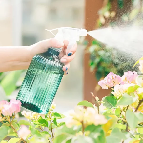 High Capacity 500ml Sprayer Bottle - Ideal Watering Spray For Plants - Gardening, Plant, Flower Watering Pot - Plastic Household Irrigation Supplies