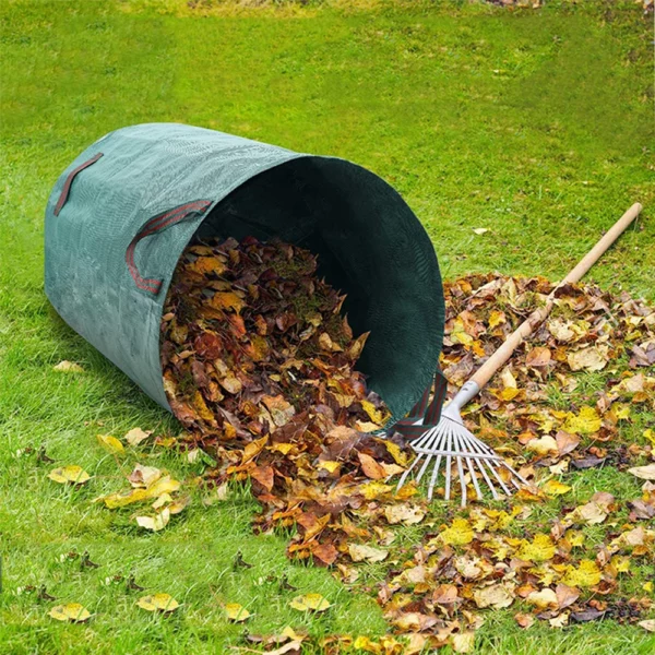Multifunctional Reusable Waterproof PP Bags - Garden Waste Bag Leaf Picker for Efficient Leaf and Debris Collection Container