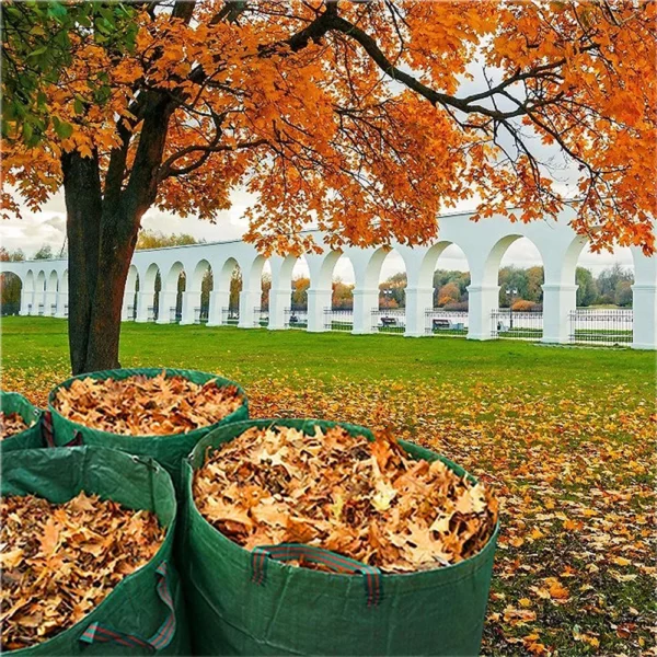 Multifunctional Reusable Waterproof PP Bags - Garden Waste Bag Leaf Picker for Efficient Leaf and Debris Collection Container - Image 7