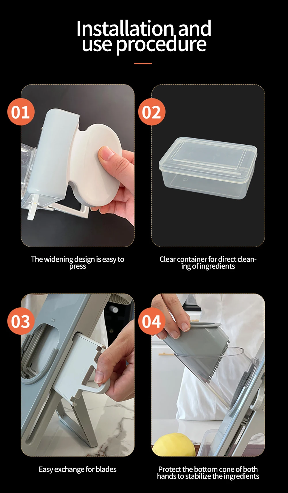 Versatile Kitchen Tool: Multi-Functional Slicer, Cutter, and Grater for Vegetables like Onion, Garlic, Carrot, and Potato vegetable cutter