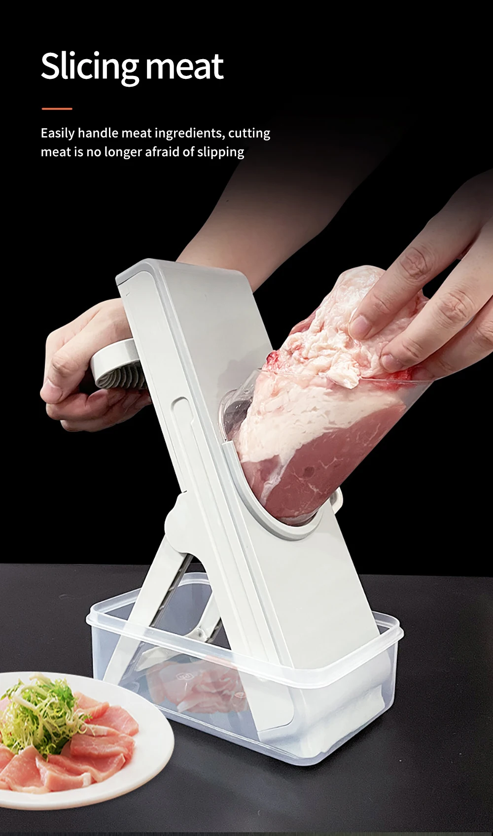 Versatile Kitchen Tool: Multi-Functional Slicer, Cutter, and Grater for Vegetables like Onion, Garlic, Carrot, and Potato vegetable cutter
